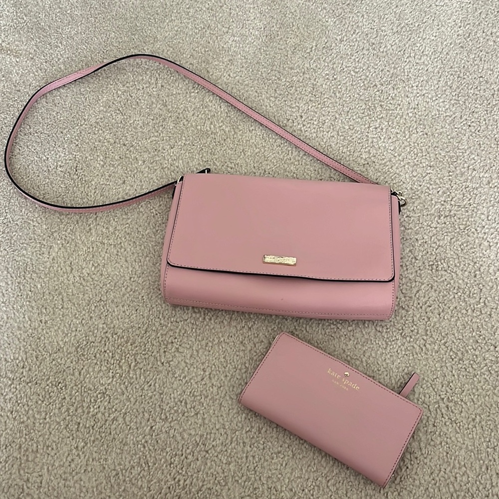 Kate Spade crossbody and matching wallet